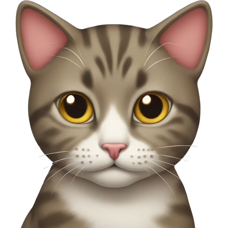 Cat with a heart emoji