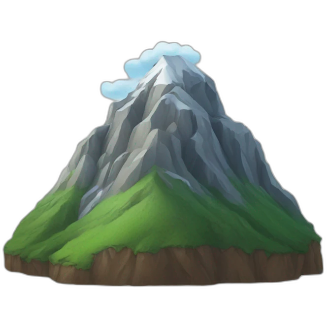 mountain emoji