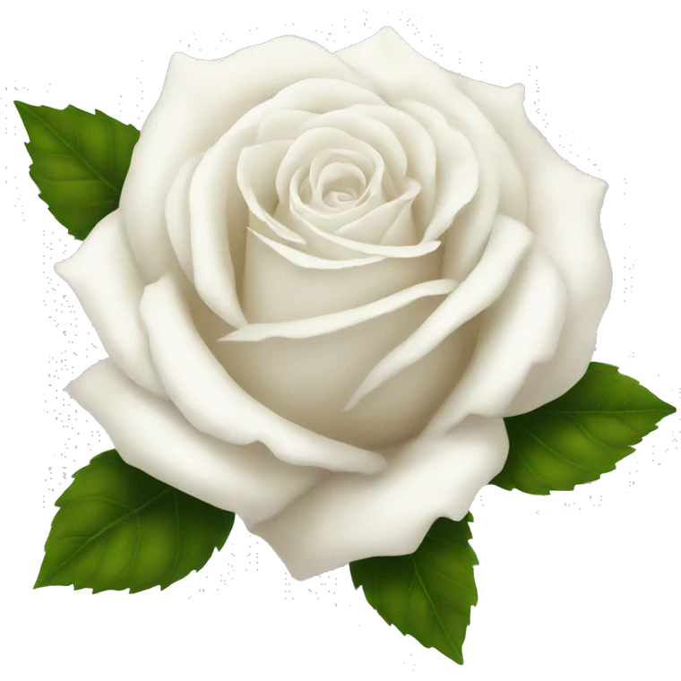 white rose emoji