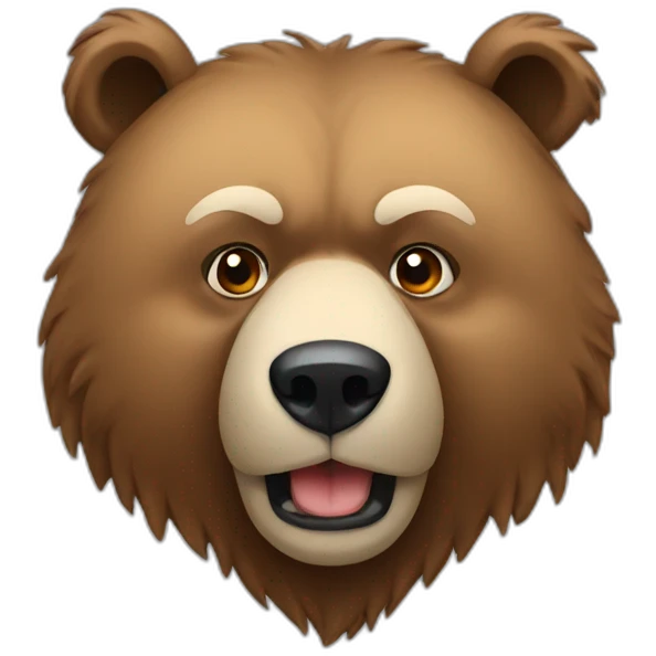 A russian bear emoji