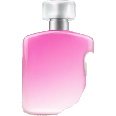 Hand holding perfume bottle emoji