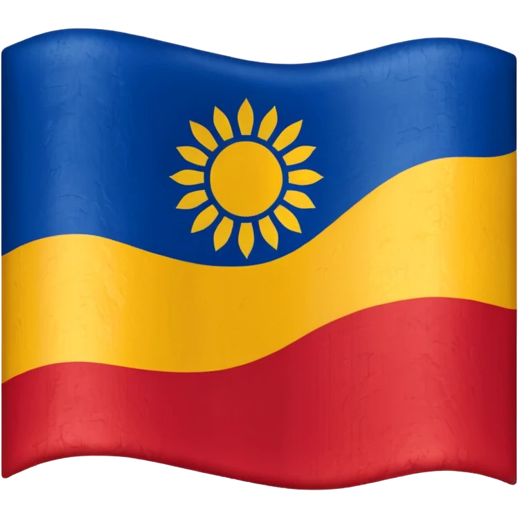 Republic of Buryatia's flag emoji