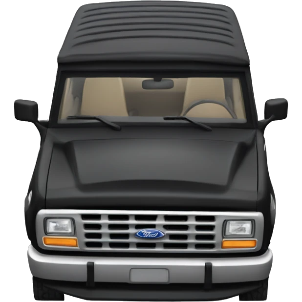 1995 black ford bronco emoji