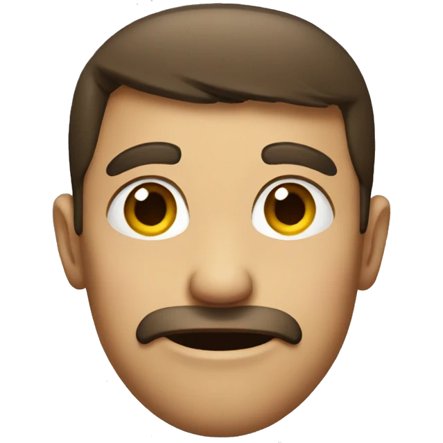 Awkward face emoji