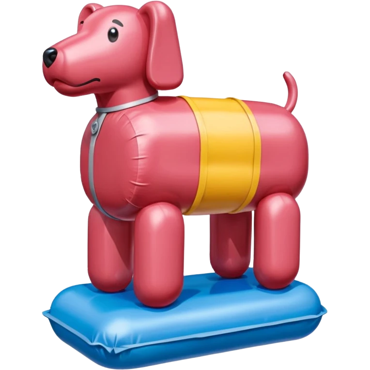  paris SPAM meat jeff koons style inflatable sculpture art painting  emoji