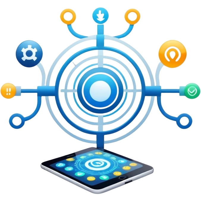 convergence of technology and system  emoji