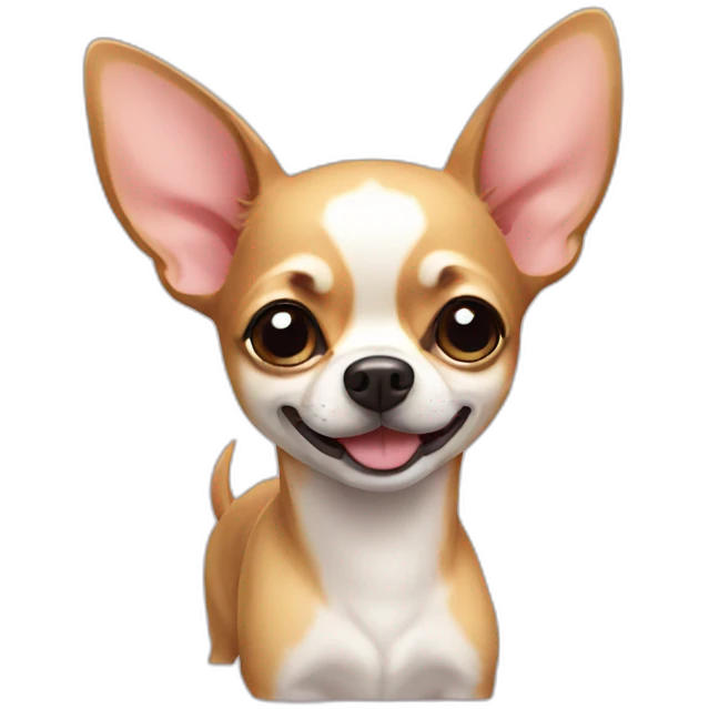 chihuahua hello emoji