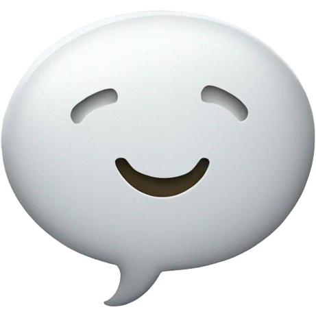 blank speech bubble  emoji