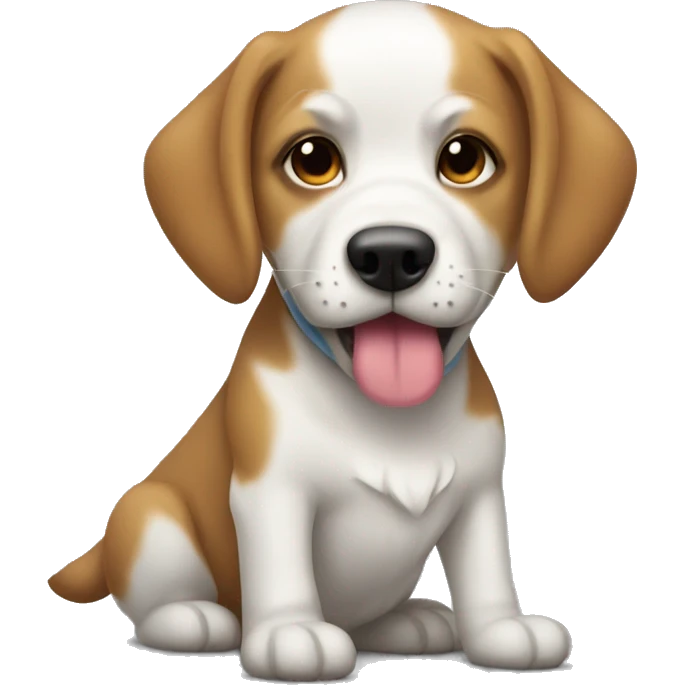 Un emoji de un perrito zhit zu  emoji
