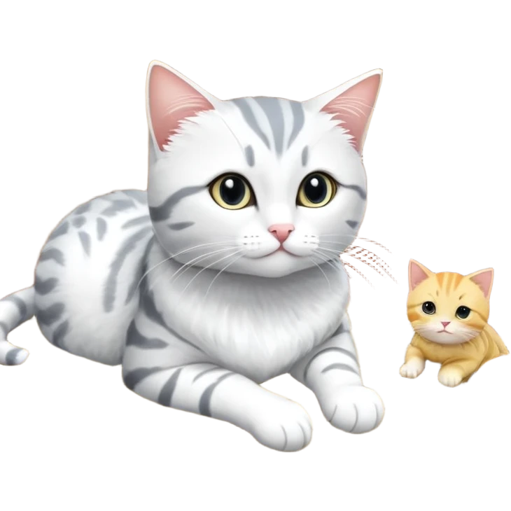 Коржик из мультфильма Три кота emoji