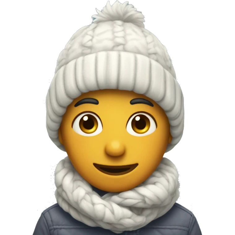 Cozy winter emoji