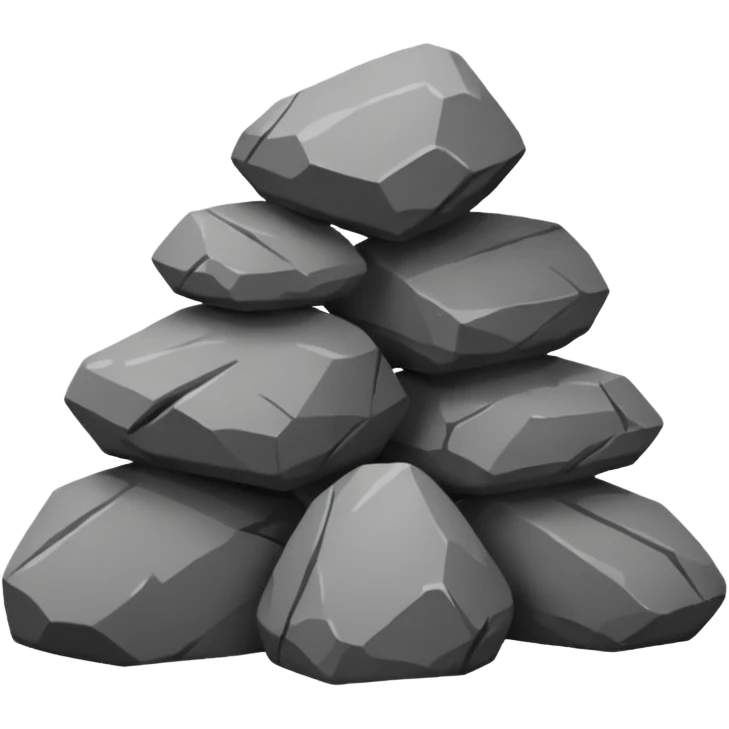 rocks emoji