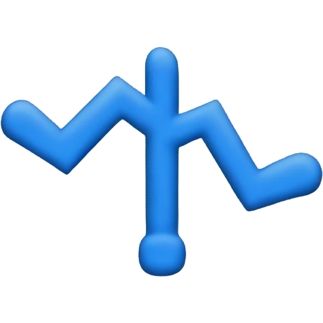 The checkmark is blue emoji