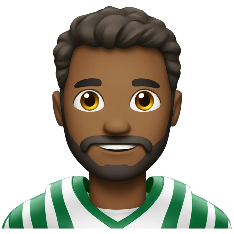 Dad with a football  emoji
