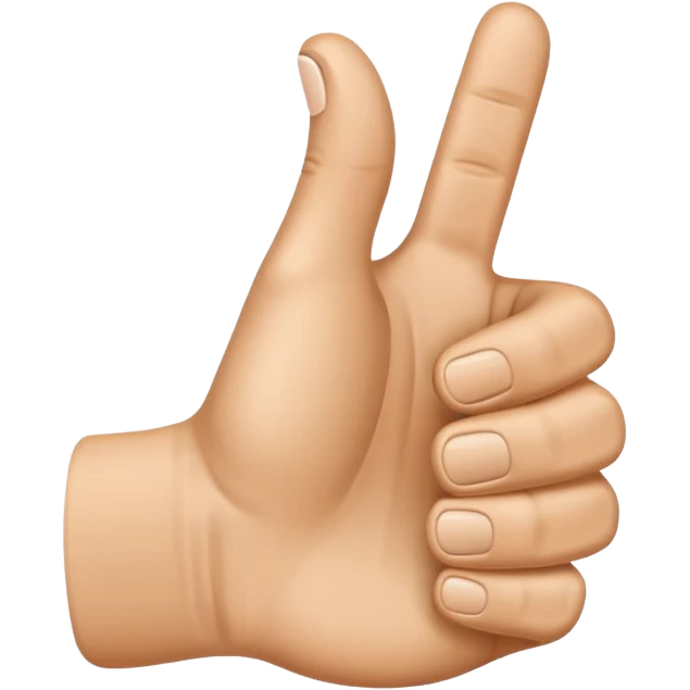 thumbs up hand emoji