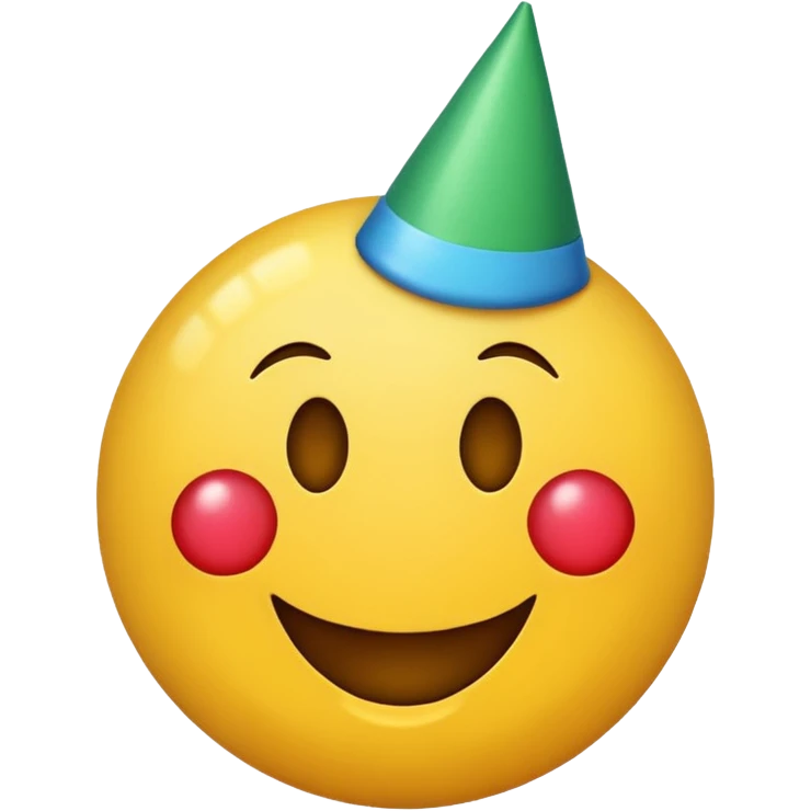 Party smiley emoji