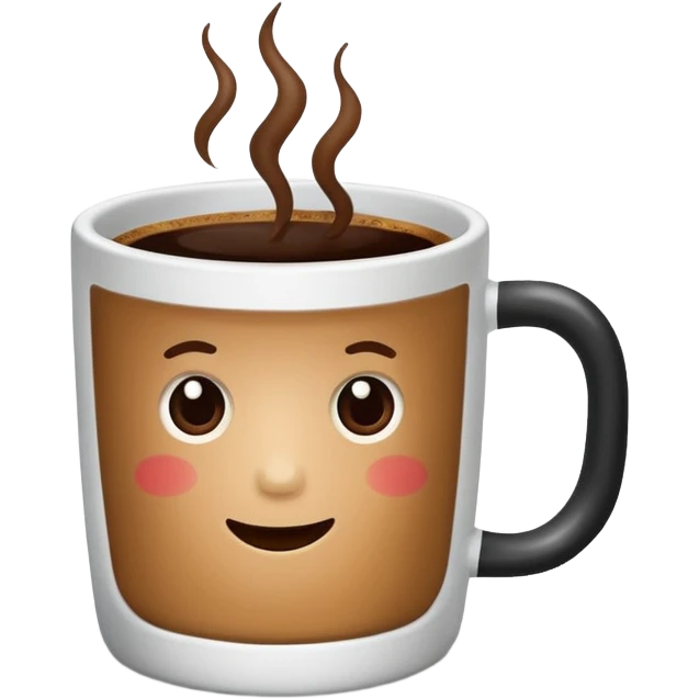 صورة ماغ للقهوة مكتوب عليه morning وجواتو نسكافيه emoji