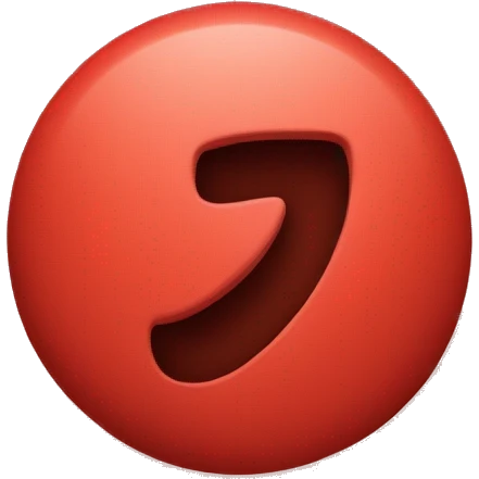 right mark in red background emoji