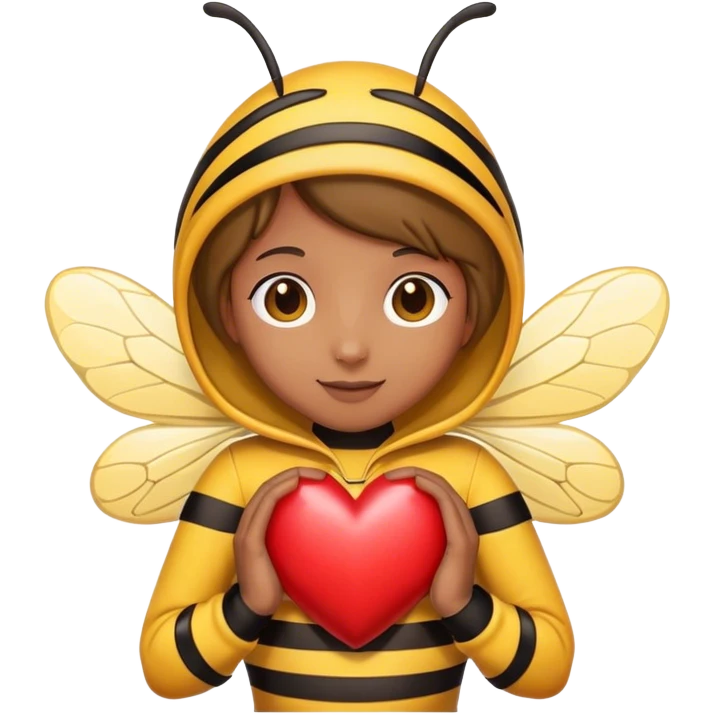 Bee bee love emoji