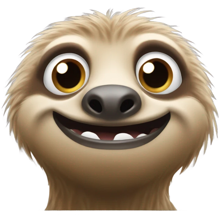 Sid the sloth from ice age movies emoji