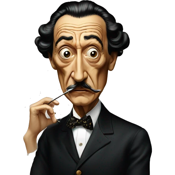 Salvador Dali emoji