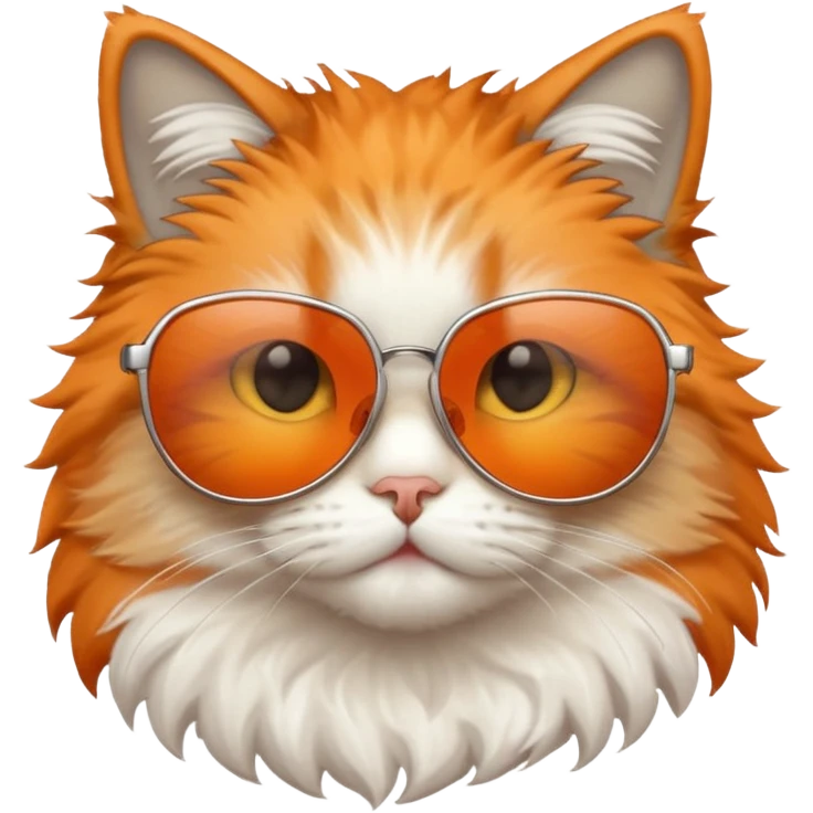 Cat wearing sunglasses emoji