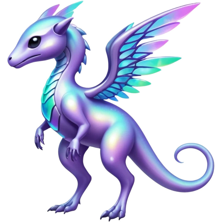 Futuristic Ethereal Modern Fakémon-creature-hybrid Full Body emoji