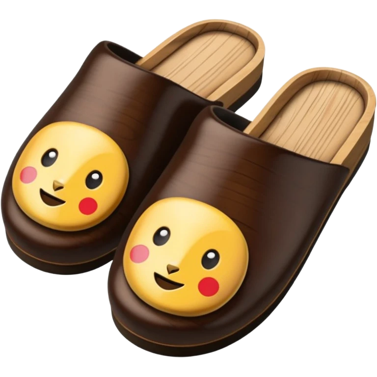 japanese wooden slippers emoji