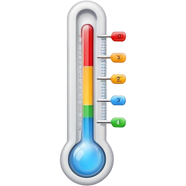 thermometer for emotio emoji