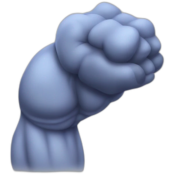 hippo-muscle-arm emoji