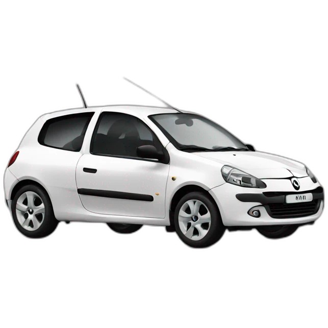 Clio 3 Blanche  emoji