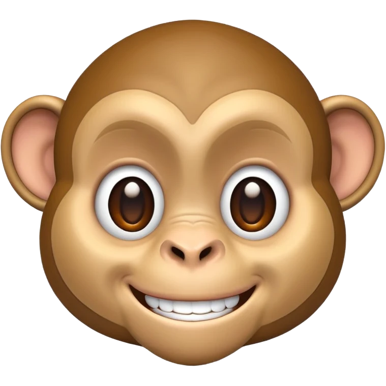 smiling monkey face emoji