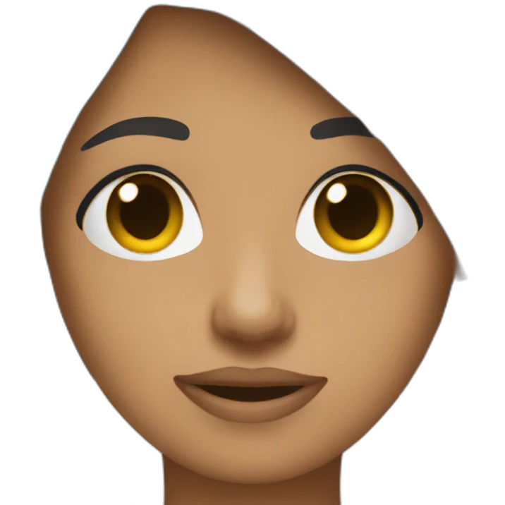 A bisexual woman emoji