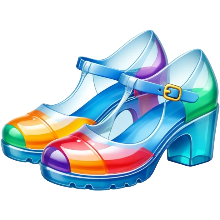1990’s jelly shoes emoji