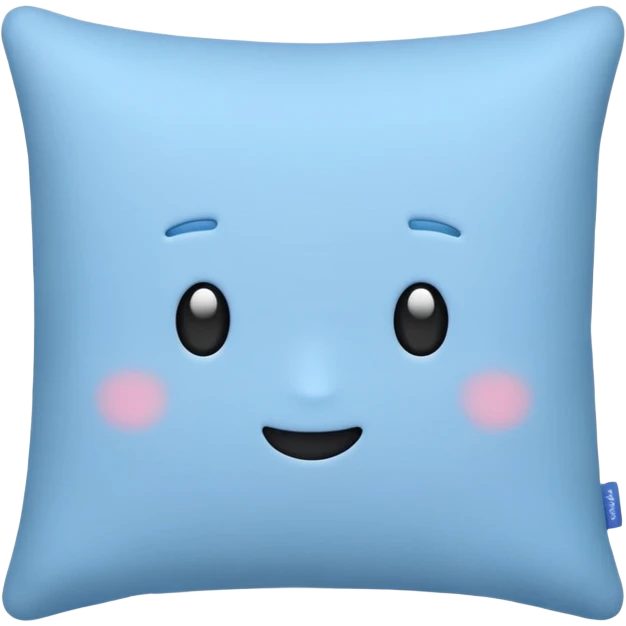 blue pillow emoji