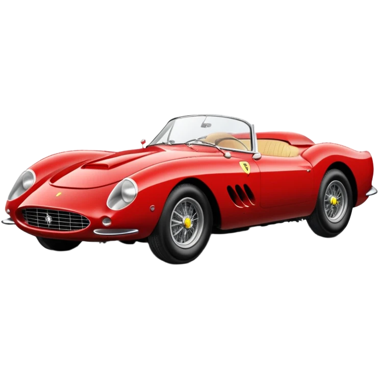 sparkling 1957 Ferrari 335 S Spider Scaglietti emoji