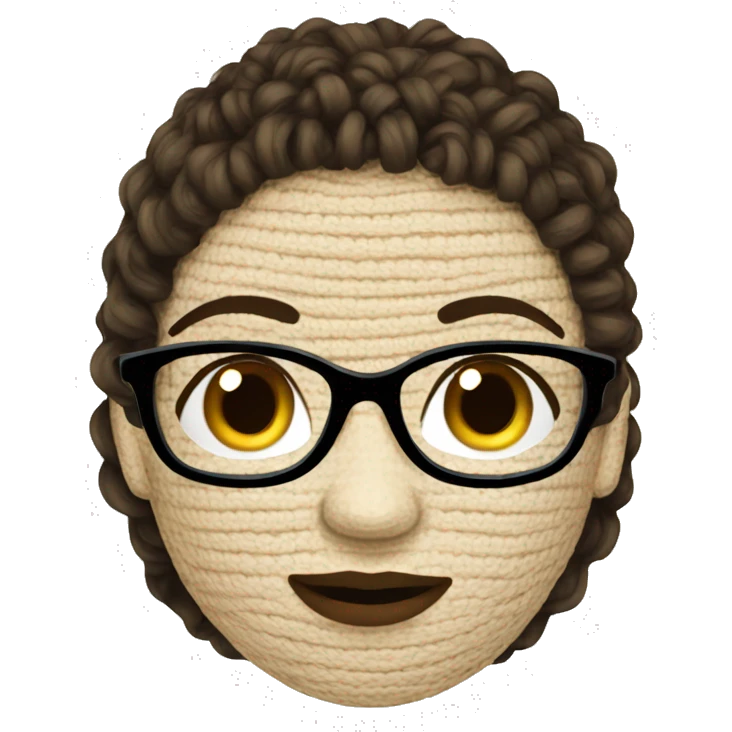 Lady crochet  emoji