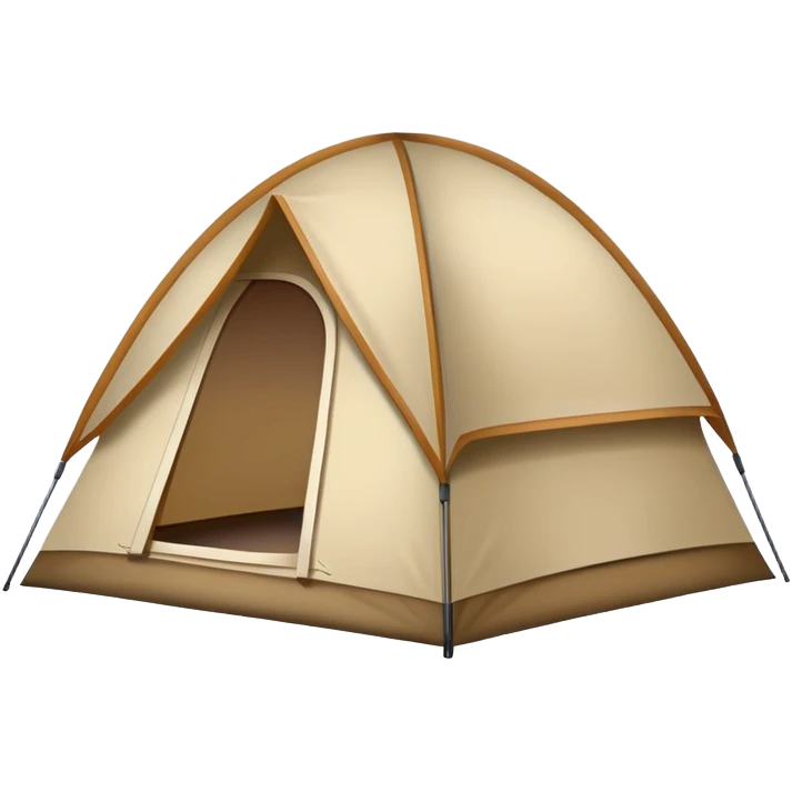 camping tent emoji