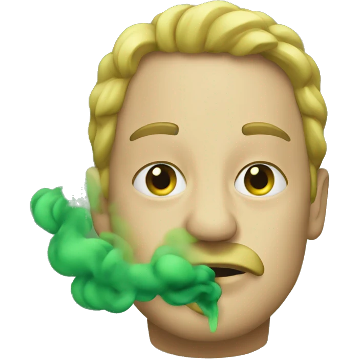 green smoke emoji