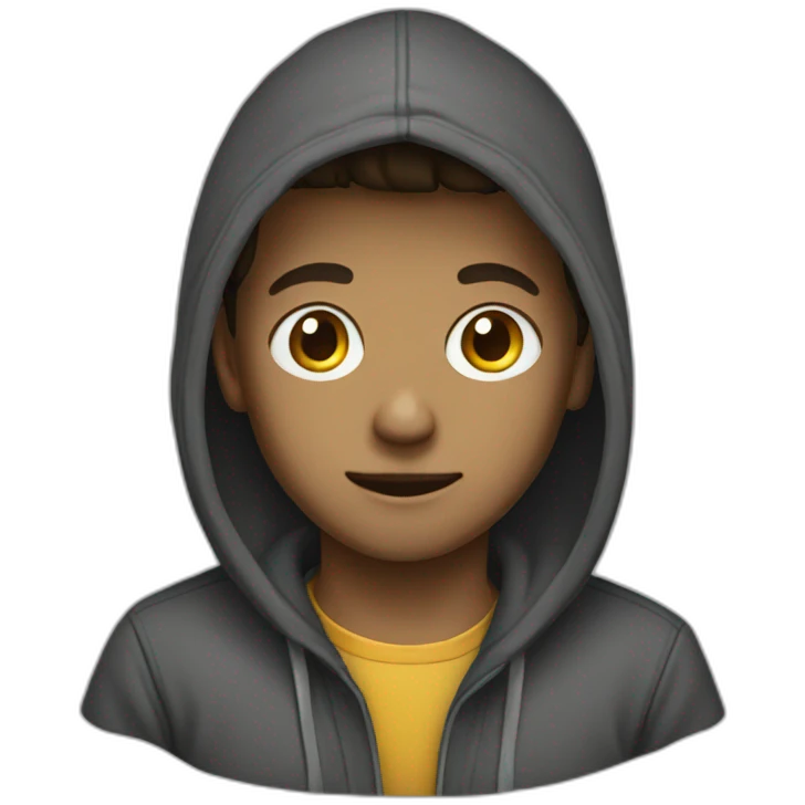Hoodie boy emoji