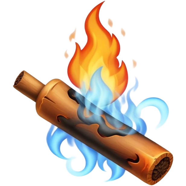Blunt thats burning emoji