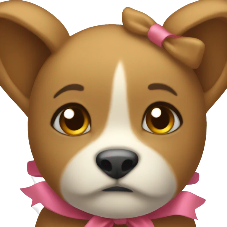 Cute bow emoji
