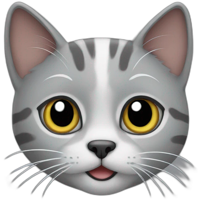happygreycat emoji