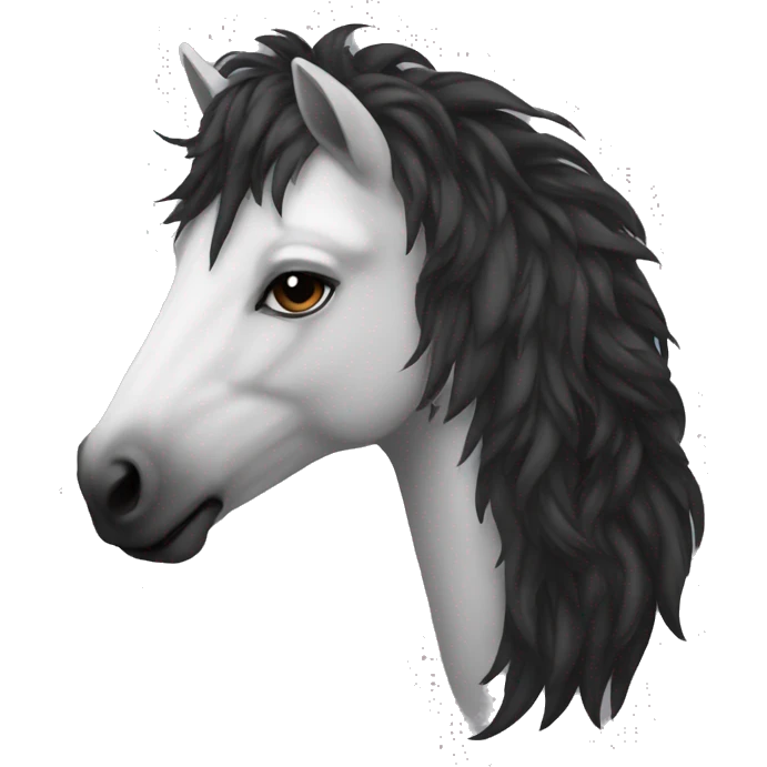 With less mane emoji