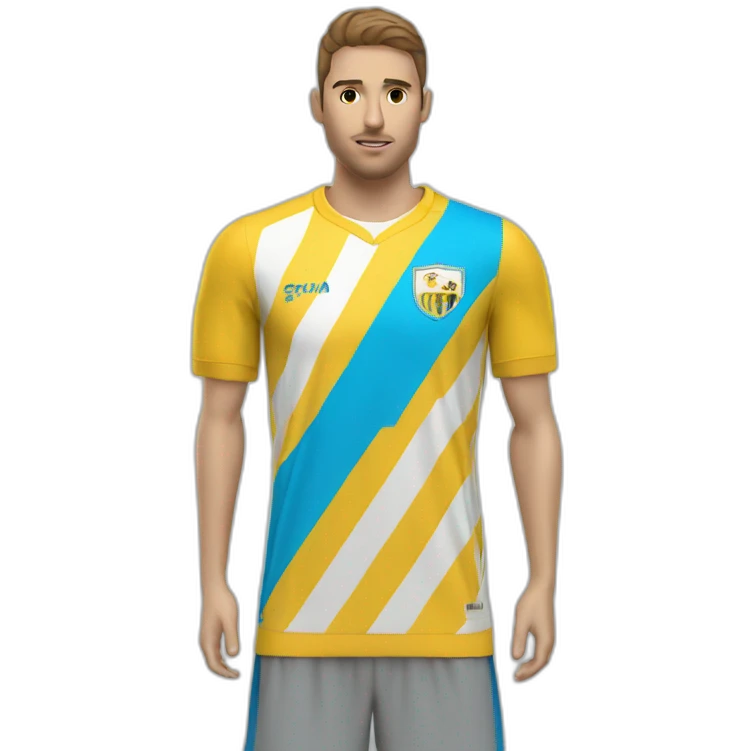 camiseta malaga c.f. emoji