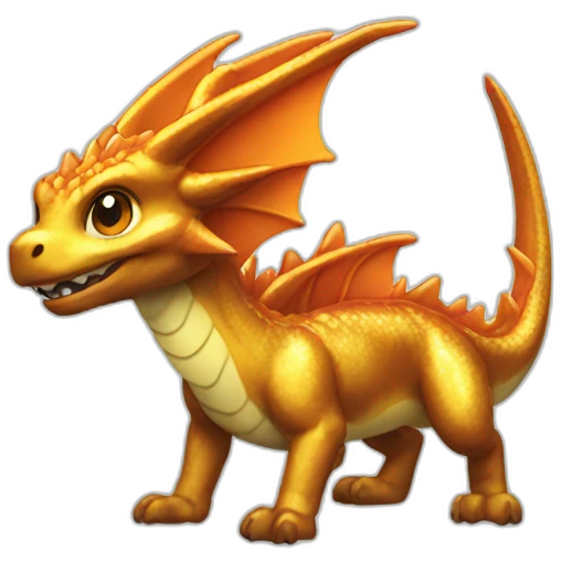 Dracaufe shiny emoji