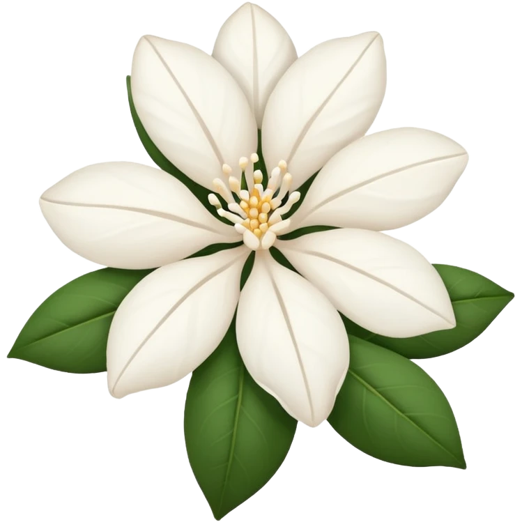 dry indian jasmine flower without leaf in emoji format  emoji