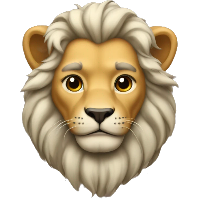 León enamorado  emoji