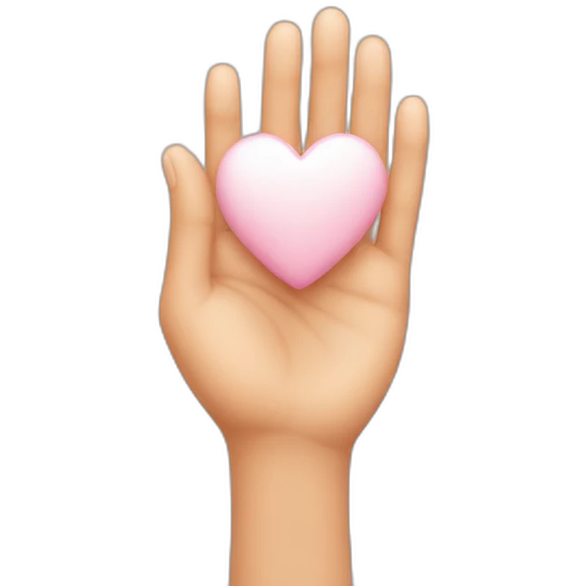 giving love emoji
