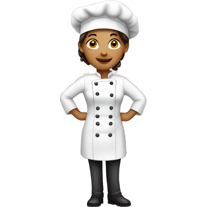 a female chef emoji